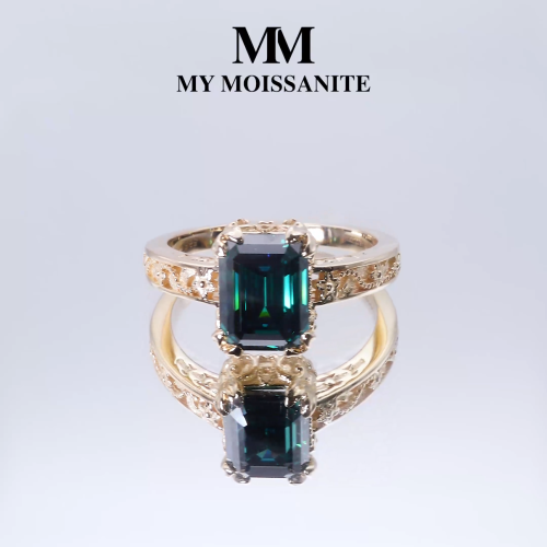 Moissanite Ringen in Platina