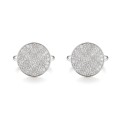 Luxon - Moissanite Manchetknopen in Pavé Zetting