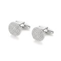 Luxon - Moissanite Manchetknopen in Pavé Zetting