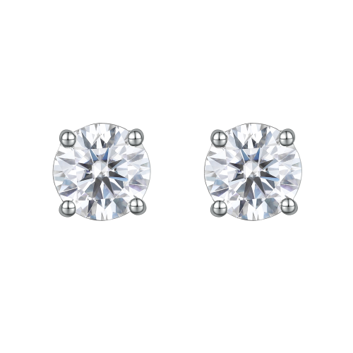 Nova - Moissanite Oorknopjes