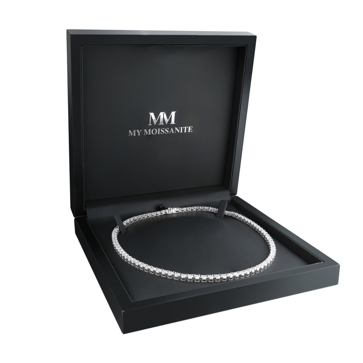 Lumina - Moissanite Tennis Ketting