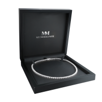 Lumina - Moissanite Tennis Ketting
