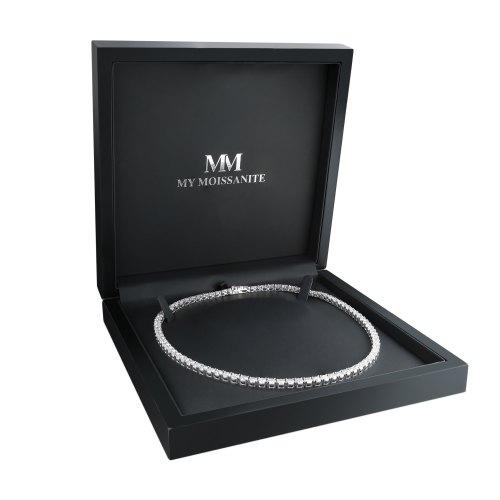 Lumina - Moissanite Tennis Ketting