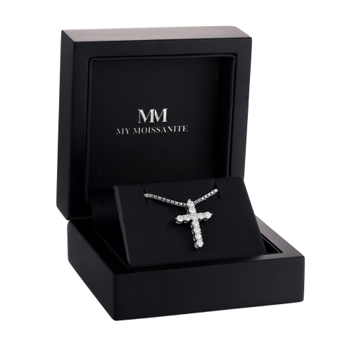 Divinity - Moissanite Kruis Hanger