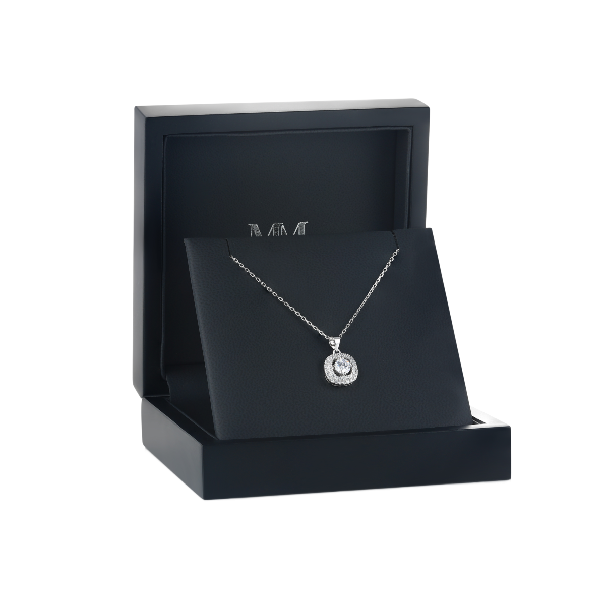 Vivara - Moissanite Hanger met Ingelegde Halo