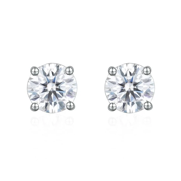 Moissanite oorbellen
