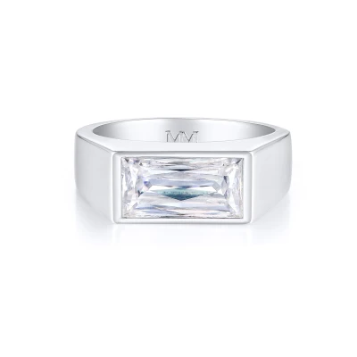 Moissanite Heren Ringen