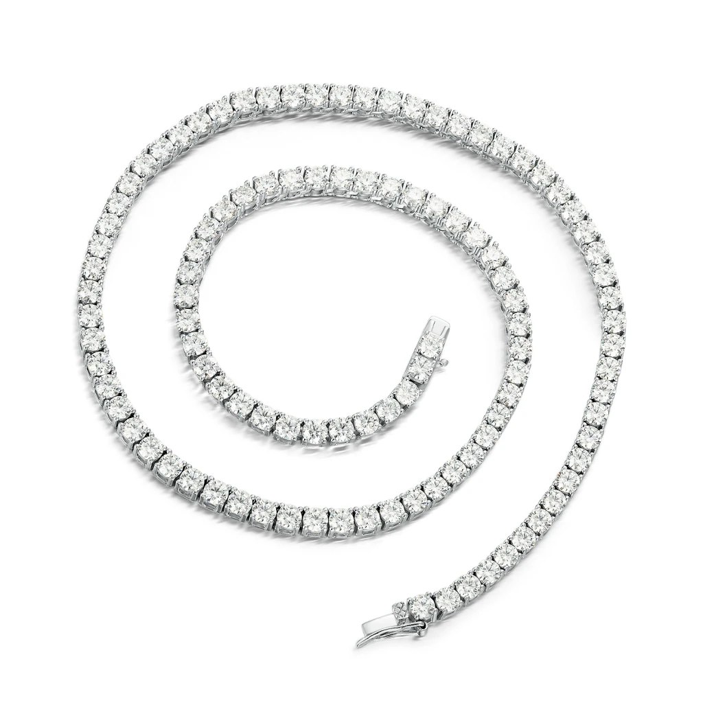 Lumina - Moissanite Tennis Ketting