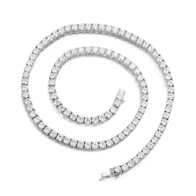 Moissanite tennis kettingen