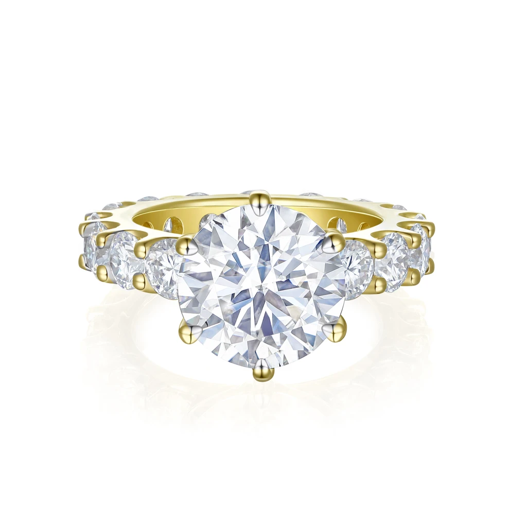 Solstice - Grand Eternity Moissanite Verlovingsring