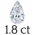 1.8 karaat (7*9 mm)