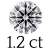 1.2 karaat (7 mm)