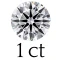 1 karaat (6.5 mm) 