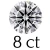 8 karaat (13 mm)