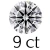9 karaat (13.5 mm)