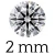 0.035 karaat (2 mm)