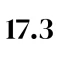 17.3 