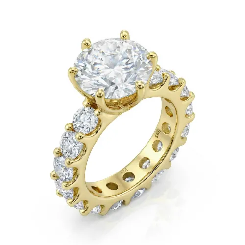 Solstice - Grand Eternity Moissanite Verlovingsring