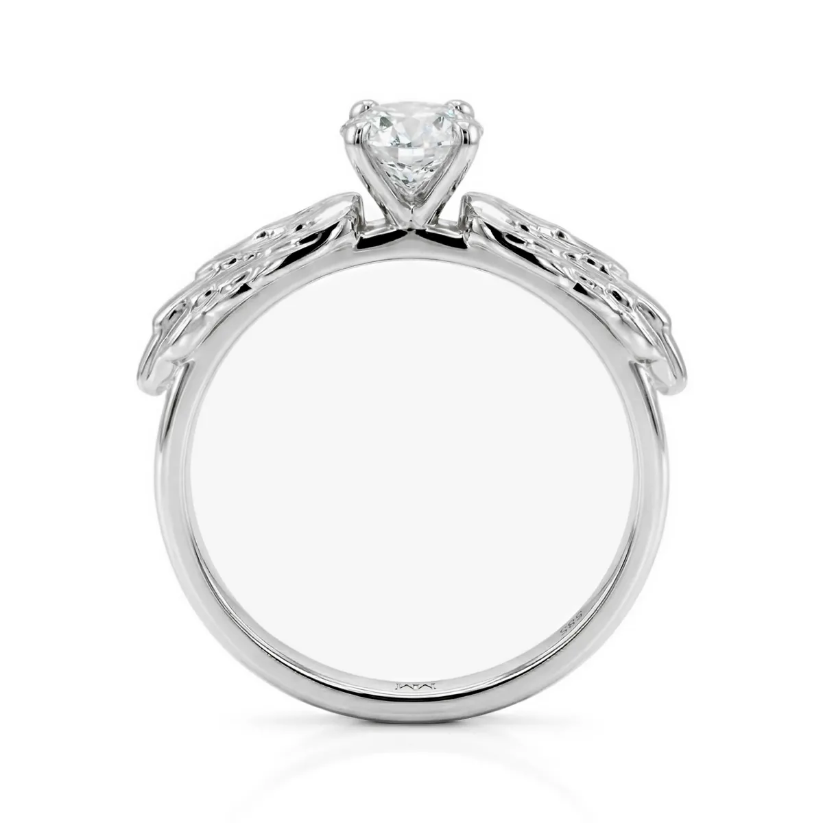 Feathra - Harry Potter Gouden Snaai Moissanite Ring met Gevleugelde Accenten