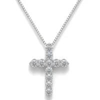 Divinity - Moissanite Kruis Hanger