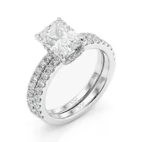 Celestial Harmony Set - Astra & Starlet Moissanite Ensemble