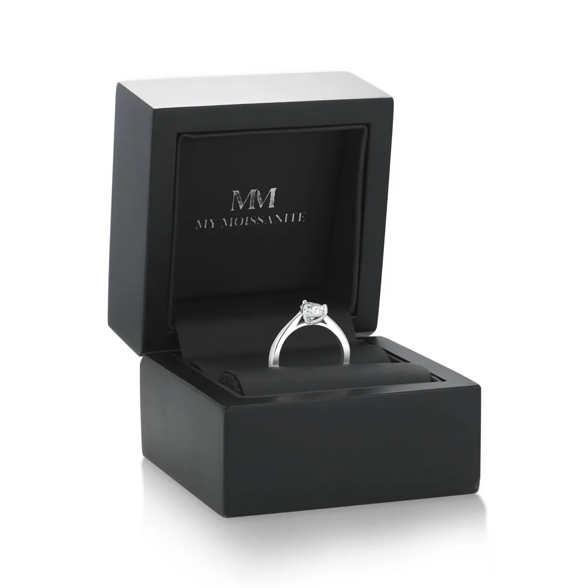 Larissa - Peer Solitaire Moissaniet Ring