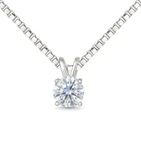 Terra - Solitair Moissanite Hanger