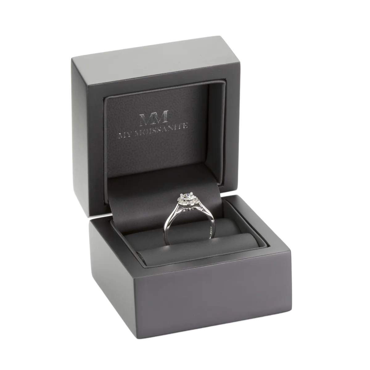 Flexa - Verstelbare Halo Moissaniet Ring